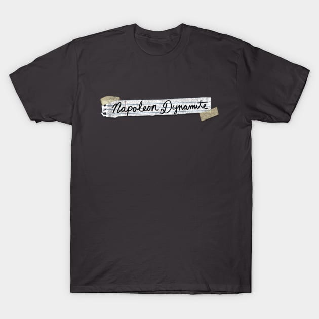 Napoleon Dynamite Logo Design T-Shirt by AJREACTS2